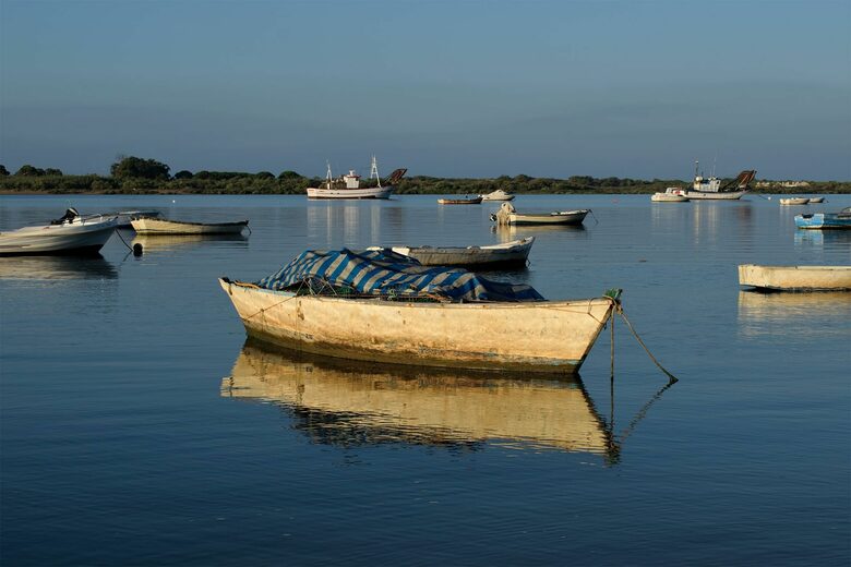View from one of the restaurants overlooking "Rio Piedras"