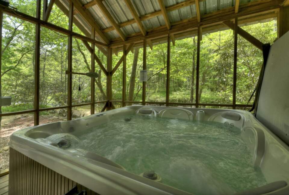 "A River Runs Through It" Chic Georgia Cabin - Cherry Log, Georgia