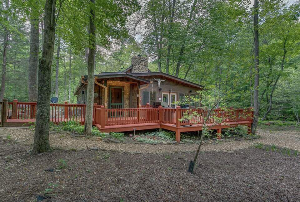 "A River Runs Through It" Chic Georgia Cabin - Cherry Log, Georgia