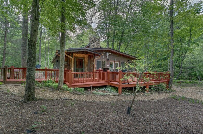 "A River Runs Through It" Chic Georgia Cabin - Cherry Log, Georgia