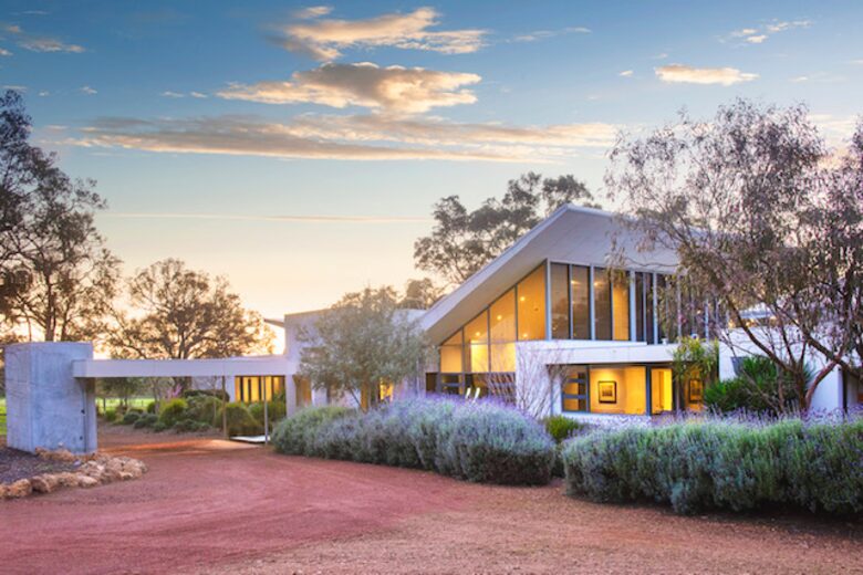 Architectural country home in coastal vineyard region - Wilyabrup, Australia