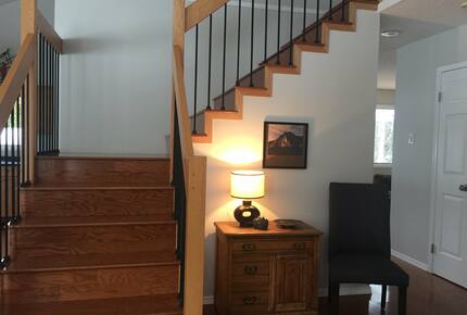 Stairs to second floor bedrooms