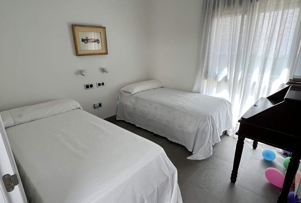 One room of two which can be prepared for 2, 3 or 4 guests