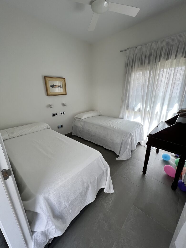 One room of two which can be prepared for 2, 3 or 4 guests