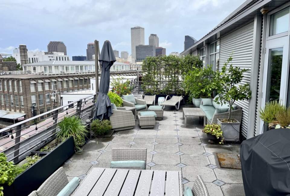 Elegant Warehouse District Penthouse - New Orleans, Louisiana