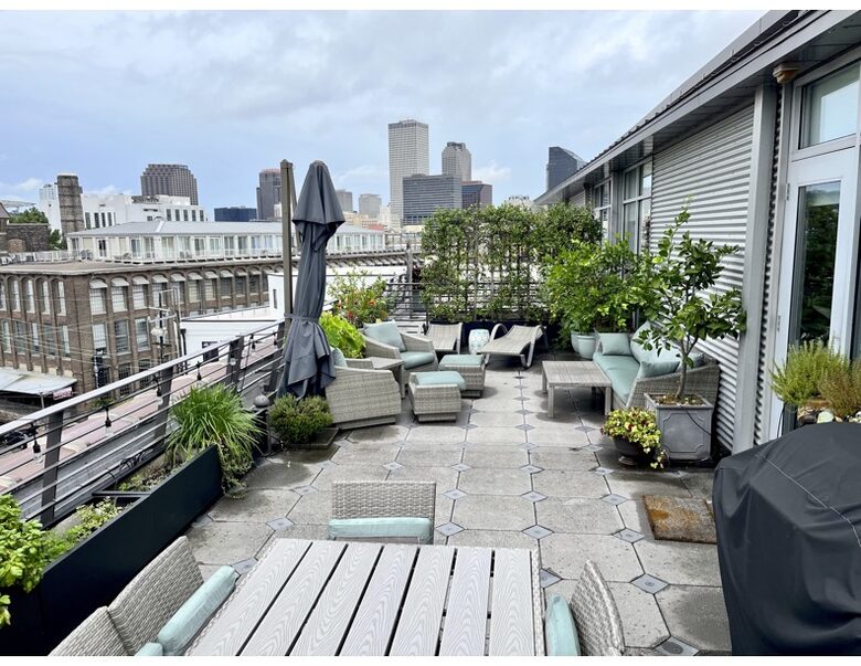 Elegant Warehouse District Penthouse - New Orleans, Louisiana