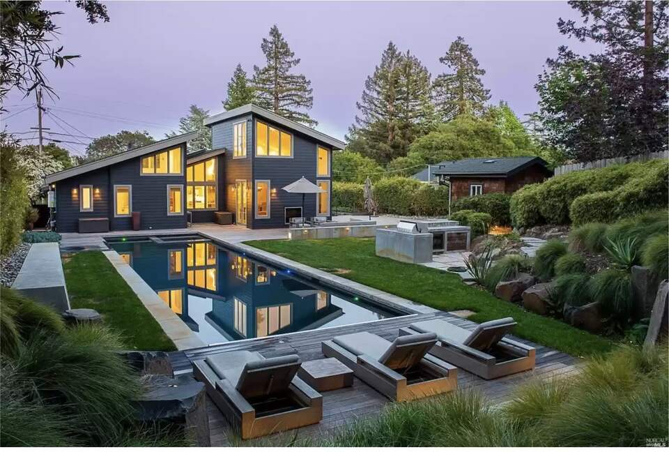 Modern Home in West Sonoma County Farm Country, with Pool - Sebastopol, California