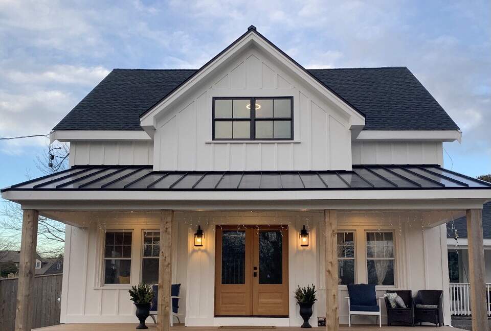 Modern Farmhouse with Rustic Charm - Portsmouth, Rhode Island