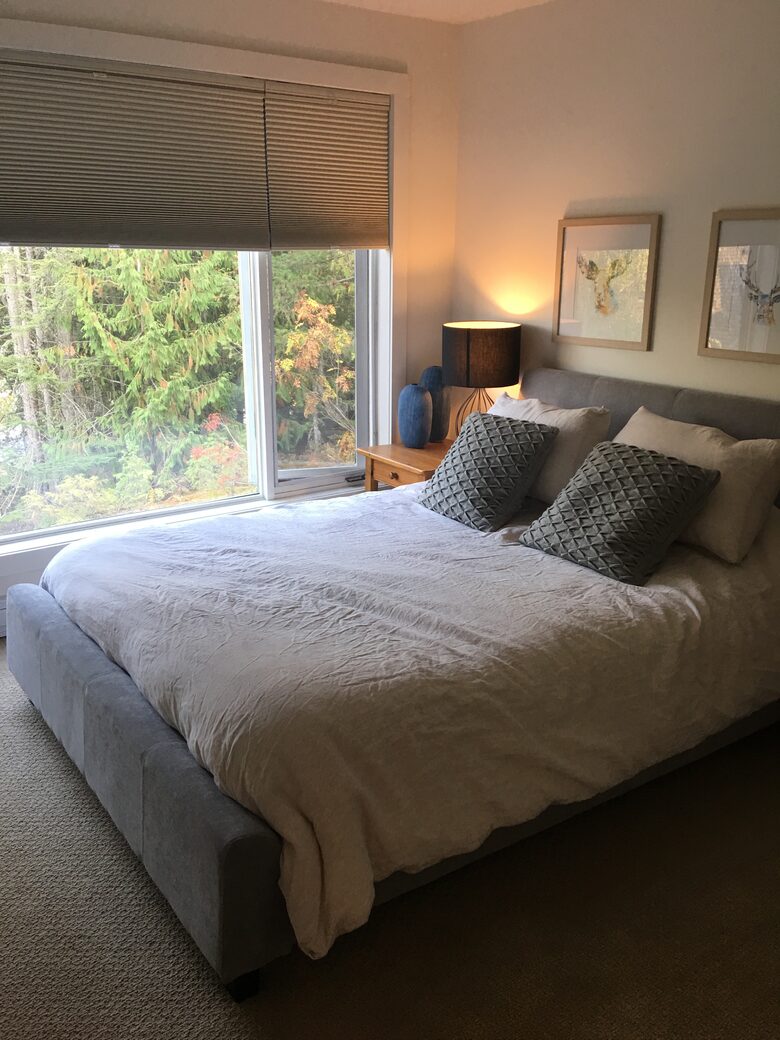 Master main floor, across from bathroom