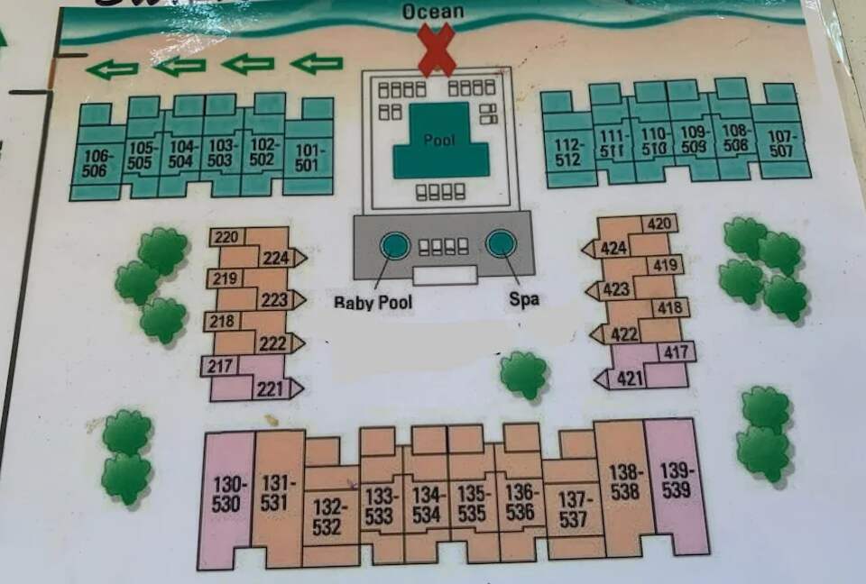 Relax and enjoy ocean front villa , private covered patio, 1st floor, no stairs - Hilton Head, South Carolina