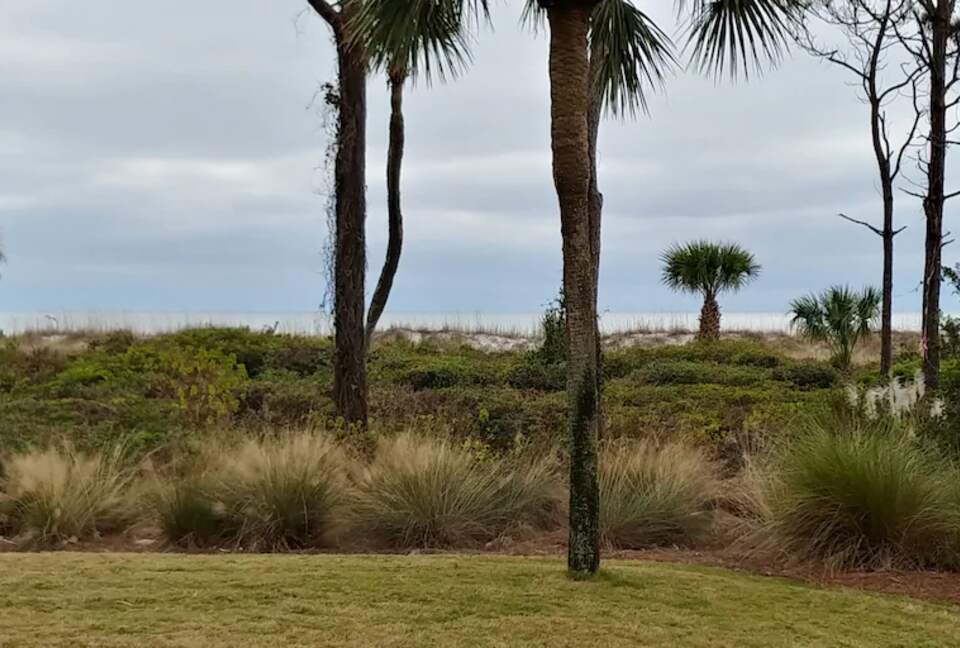 Relax and enjoy ocean front villa , private covered patio, 1st floor, no stairs - Hilton Head, South Carolina
