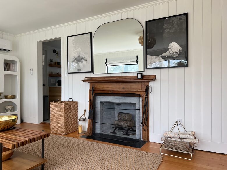 Newly renovated cottage living room