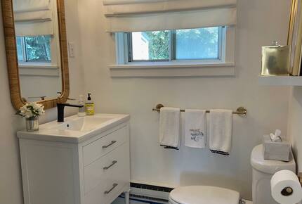 Newly renovated cottage bathroom