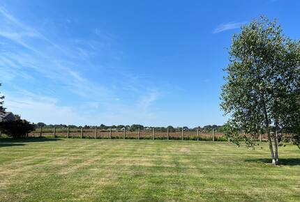 Wide open views of farm to west with stunning sunsets