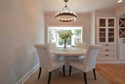 Main house indoor dining table