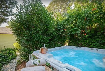 Main house hot tub