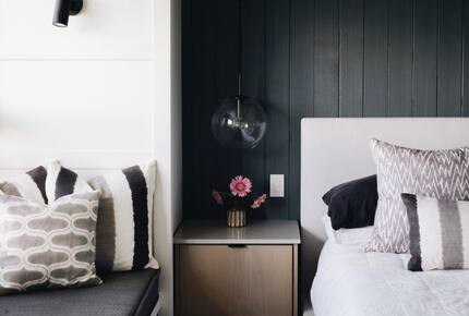 Master bedroom with ocean views