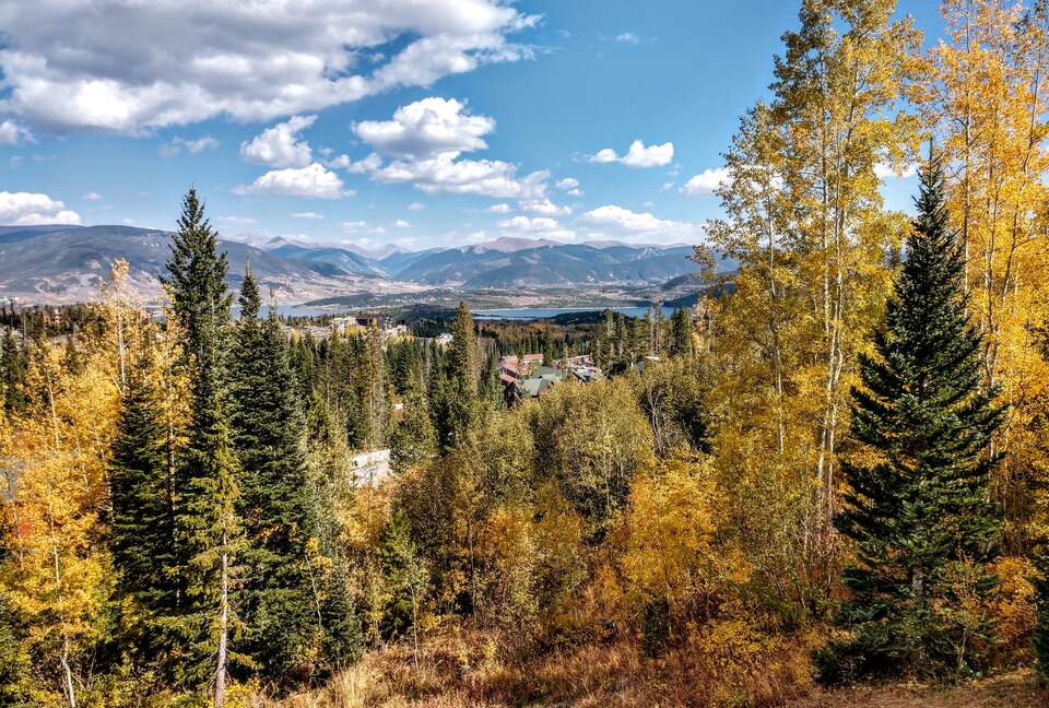 FALL VIEW FROM GREAT ROOM