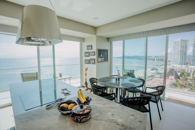 Modern kitchen and dinning