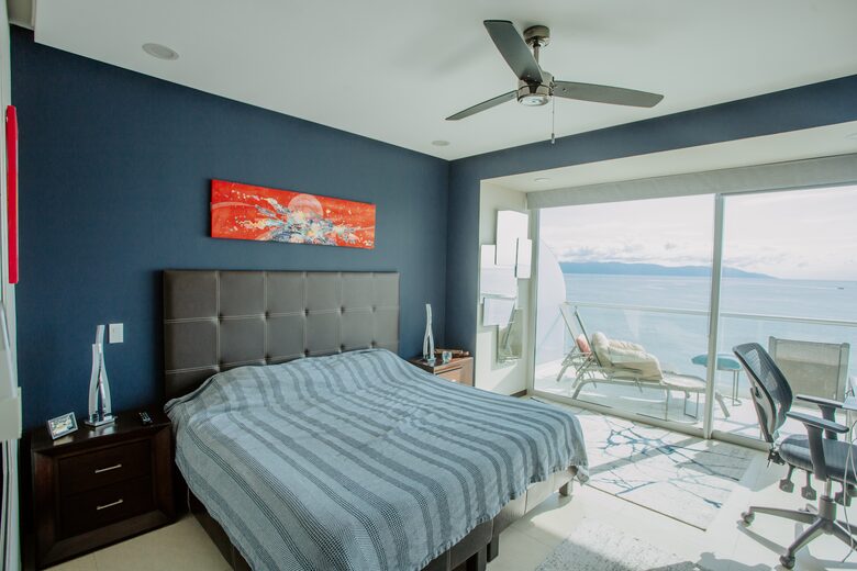 Master Bedroom facing the ocean