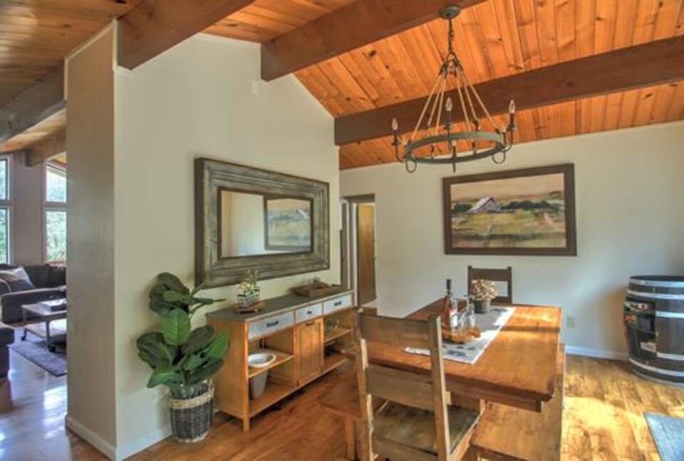 Cabin with Soaring Windows and Hot Tub Near Yosemite - Groveland, California