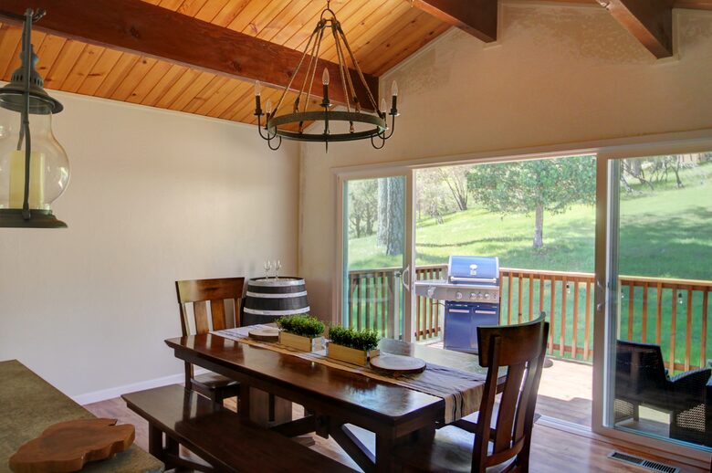 Cabin with Soaring Windows and Hot Tub Near Yosemite - Groveland, California