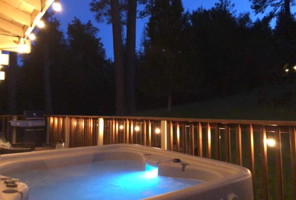 Cabin with Soaring Windows and Hot Tub Near Yosemite - Groveland, California