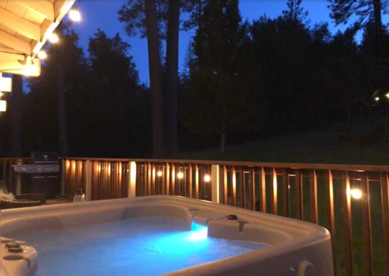 Cabin with Soaring Windows and Hot Tub Near Yosemite - Groveland, California