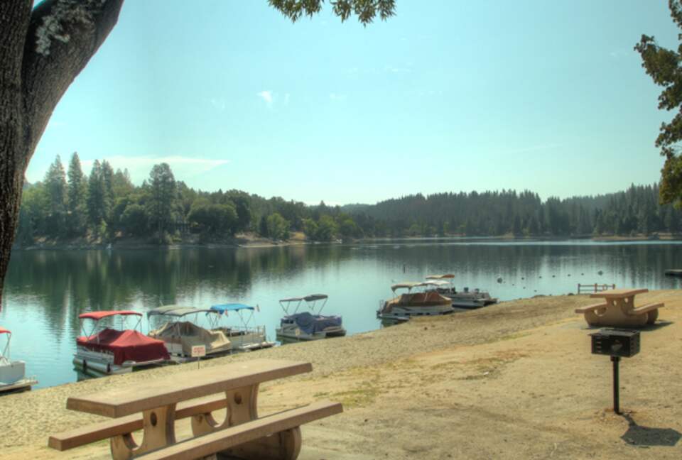 Cabin with Soaring Windows and Hot Tub Near Yosemite - Groveland, California