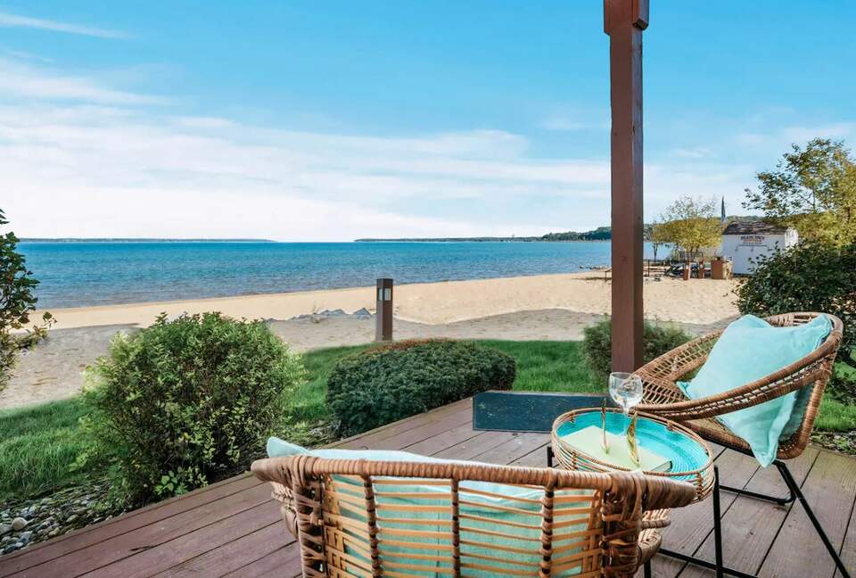 Direct Beach Access Oasis | On TART Trail - Traverse City, Michigan