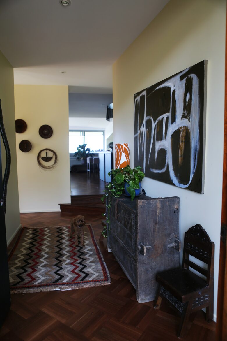 easy access to front door and foyer