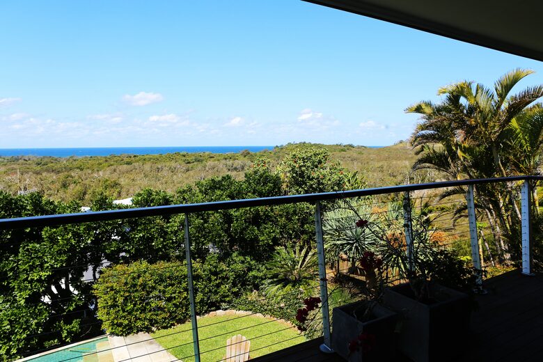 southerly view over national park
