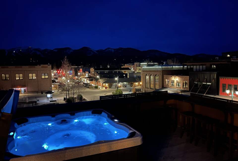 Luxury Penthouse with a Hot Tub on Central Ave - Whitefish, Montana
