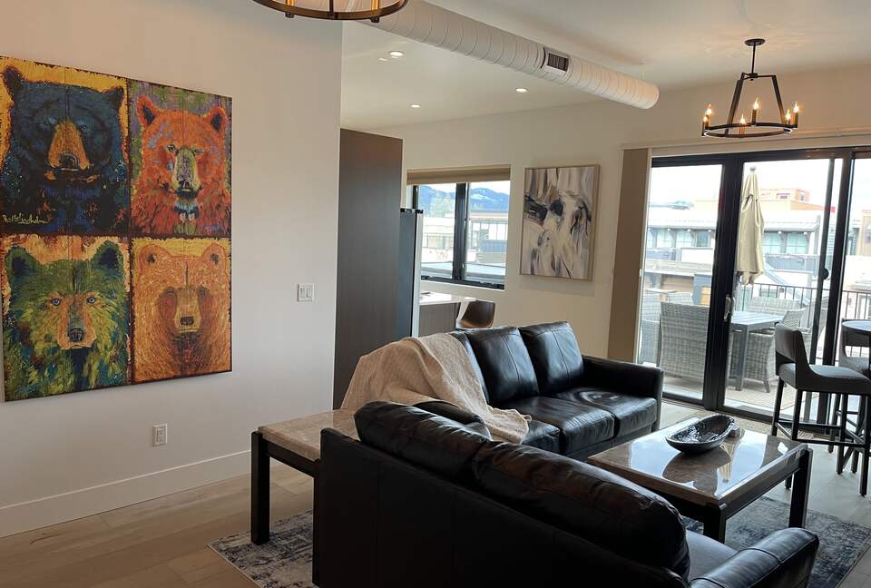 Luxury Penthouse with a Hot Tub on Central Ave - Whitefish, Montana