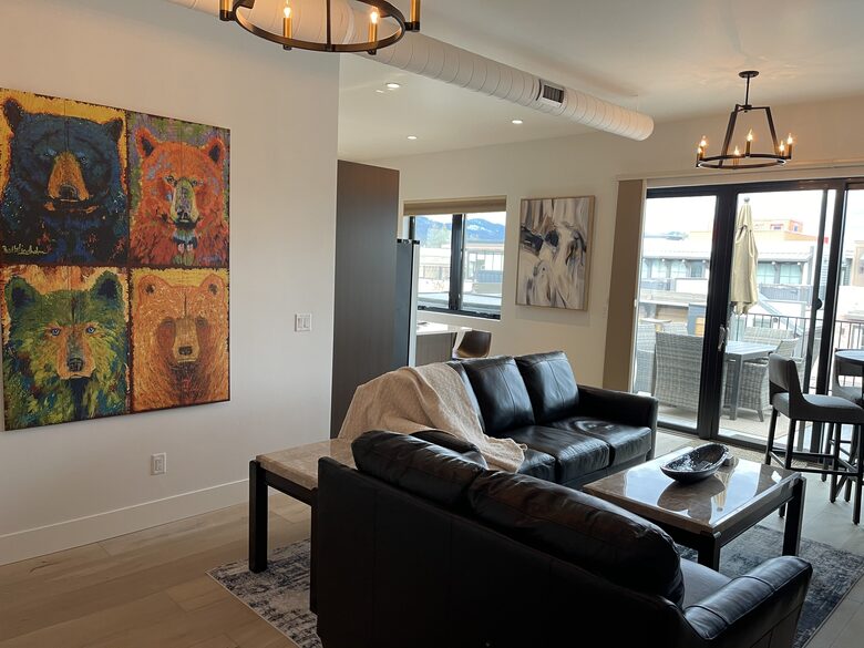 Luxury Penthouse with a Hot Tub on Central Ave - Whitefish, Montana