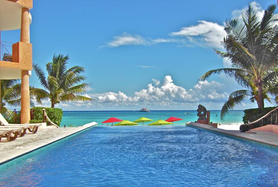 True Beachfront Condo at Luna Encantada - Playa del Carmen, Mexico