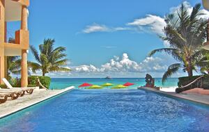 True Beachfront Condo at Luna Encantada - Playa del Carmen, Mexico