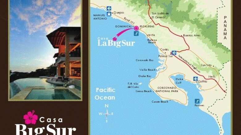 Casa Big Sur - Escaleras, Costa Rica