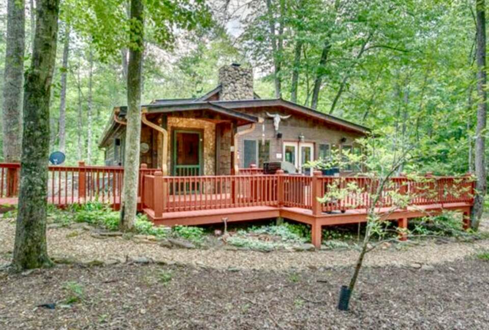 "A River Runs Through It" Chic Georgia Cabin - Cherry Log, Georgia