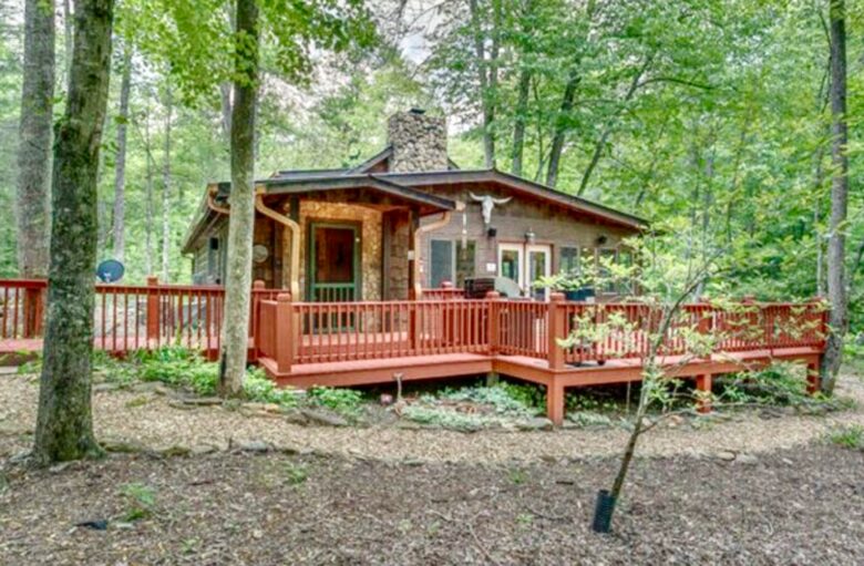 "A River Runs Through It" Chic Georgia Cabin - Cherry Log, Georgia