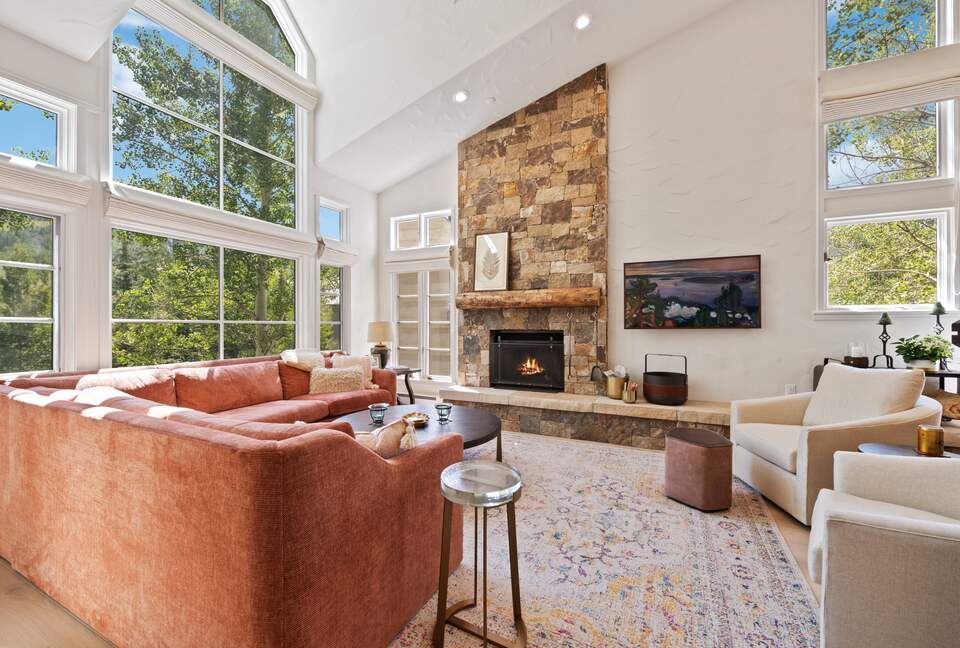 Relax in Up to the Minute Modern Mountain Style