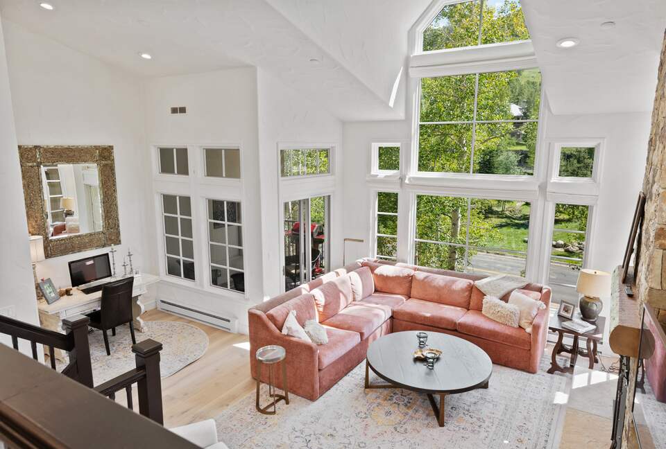 Enjoy Panoramic Views in Front with the Whole Family