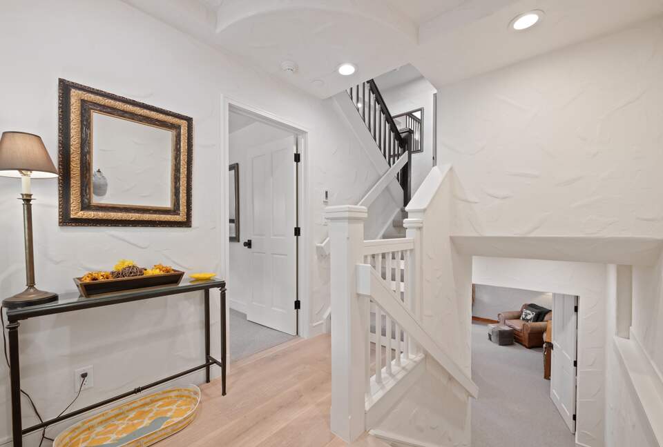 Entry Way Reveals Light and Totally Updated Finishes
