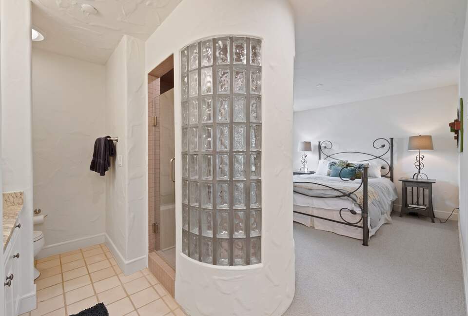 Bright, Warm, Quiet Couples Bedroom, Queen