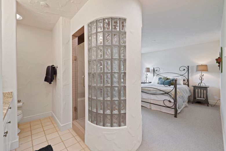 Bright, Warm, Quiet Couples Bedroom, Queen