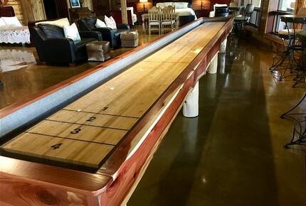 Lakefront Log Home with Large Lagoon Pool and Hot tub | Sleeps 35 - Burnet, Texas