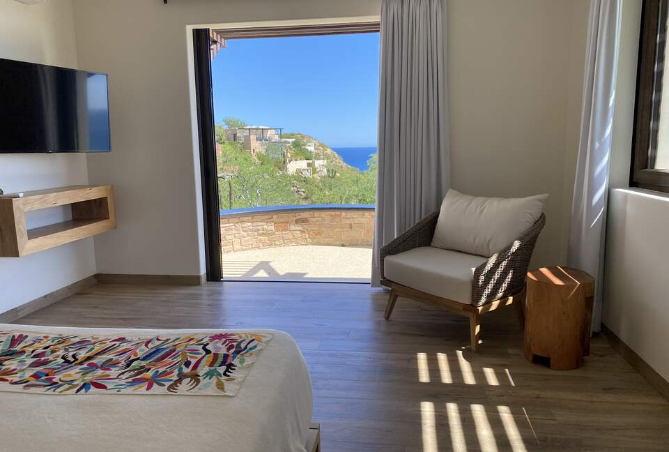 view out of main bedroom