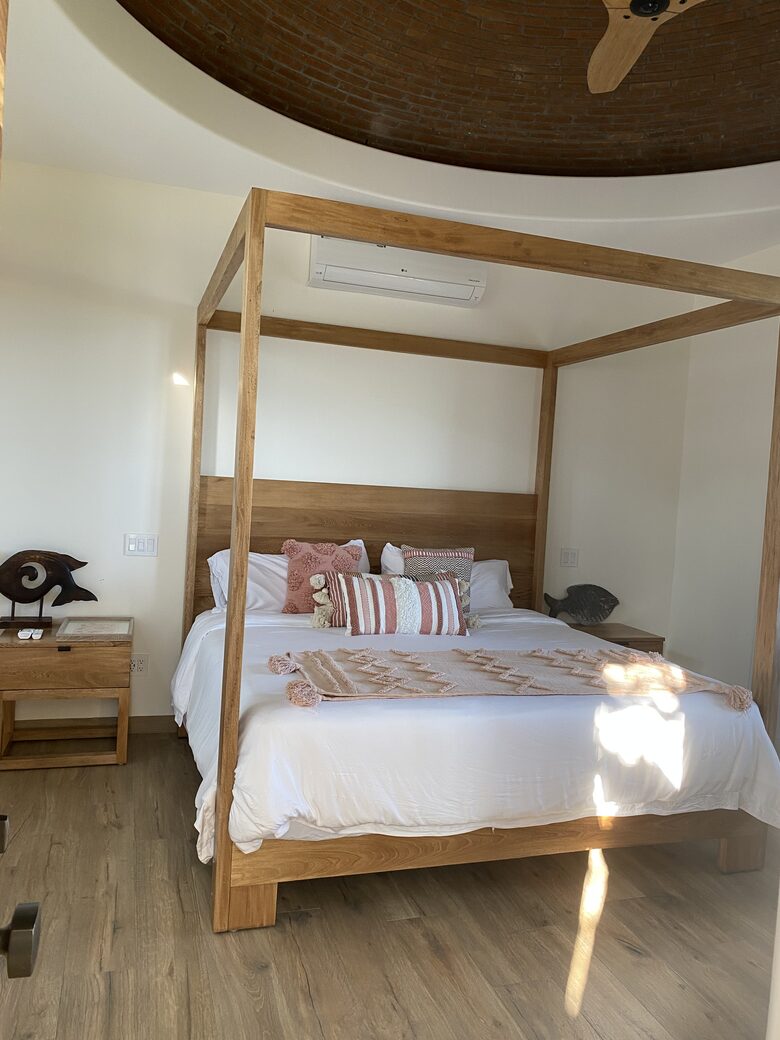 Second bedroom with king bed