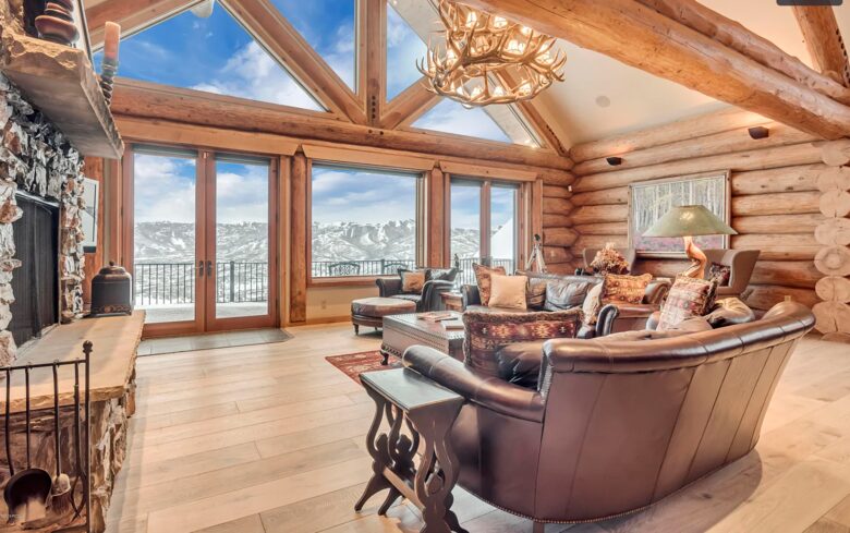 Custom Canadian Log Lodge - Park City, Utah