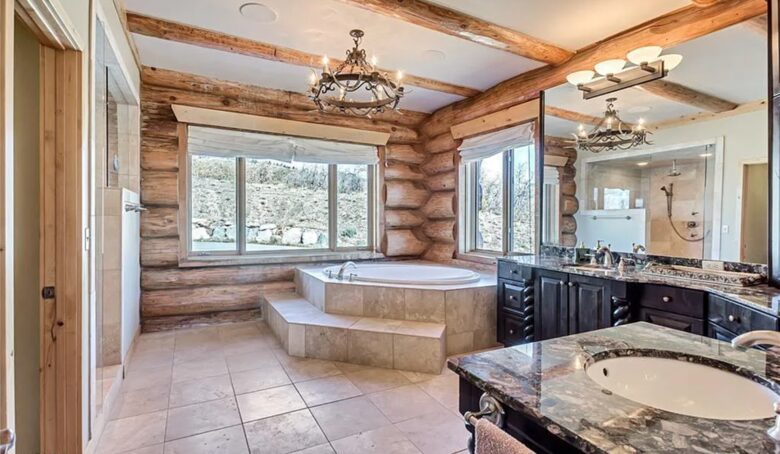Custom Canadian Log Lodge - Park City, Utah